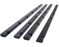 Fascia di compensazione nera 4 pezzi image