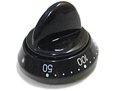 Manopola del termostato nera image