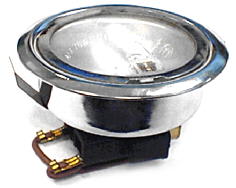 Faretto + lampadina alogena 12v 20w image