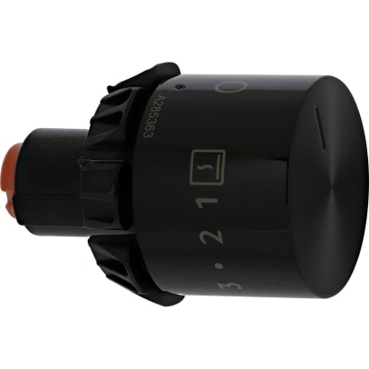 Pulsante del regolatore di potenza doppio, nero, 9-0, 140285363051 image