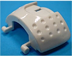 Botón de vapor blanco image