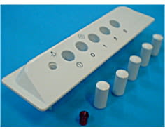 Fascia bianca del cappuccio + manopole image