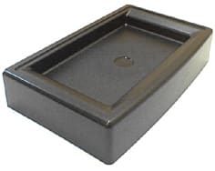 Cubo de recogida negro image