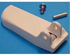 Bisagra recta blanca image