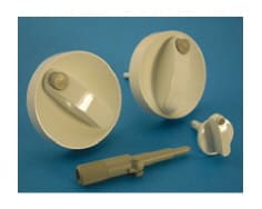 Juego de botones blancos image