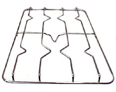 Griglia a 2 fuochi in acciaio inox 93392918 image