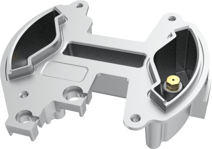 Carcasa del quemador del wok 12005617 origen image