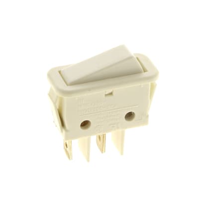 Interruptor momentáneo blanco de 2 polos image