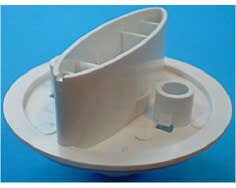 Botón blanco del temporizador image