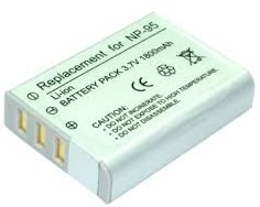 Batería para fuji np-95 3,7v 1500mah image