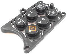 Set di 7 pulsanti grigio image