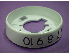 Indicador de horno blanco 1 a 10 image