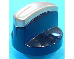 Botón de las 12 en negro y gris image