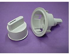 Pulsante timer bianco image