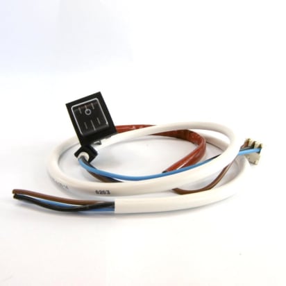 Schalter + Netzkabel schwarz, 082391 - 2