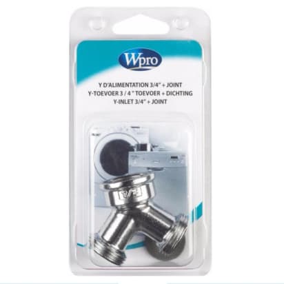 Racor de entrada de agua en "y" de latón image