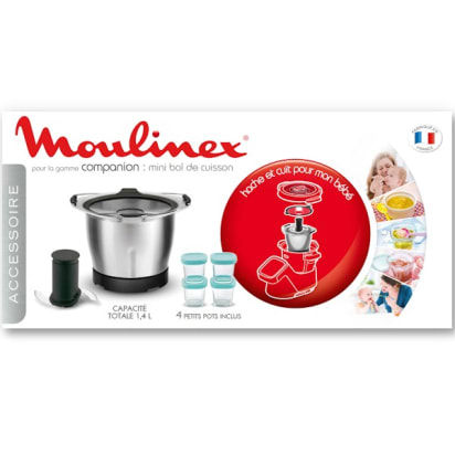 Mini bol 1,4l + couteau + petits pots - 2