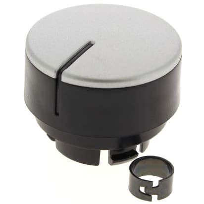 Botón temporizador negro y gris image