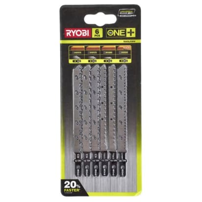 Hojas de sierra de calar para madera, 6 por juego image