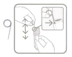 Pasador de limpieza de boquillas de vapor image