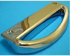 Tirador cromado e=160 image