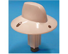 Pulsante del gas bianco image