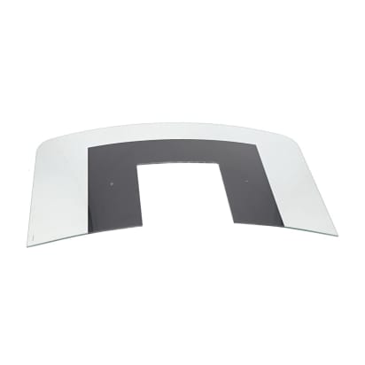 Bandeau en verre transparent incurvé 900x500mm 80939960 - 2