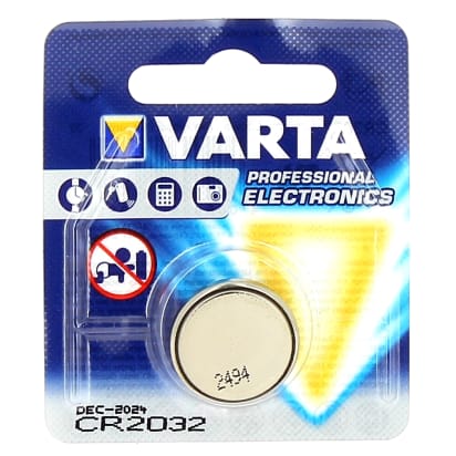 cr2032 batteria al litio 3v image