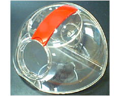 Serbatoio con impugnatura rossa image