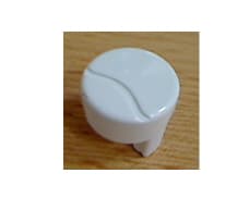 Botón blanco del teclado image