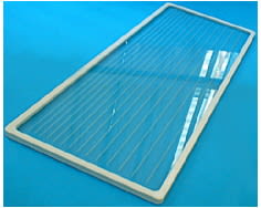 Estante de cristal 475x170 bandeja para verduras image