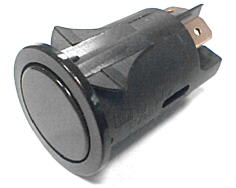 Interruptor negro de 2 polos image