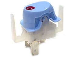 Interruttore blu a 3 pin con LED rosso image