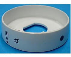 Disco de botón de gas blanco 3552050373 image