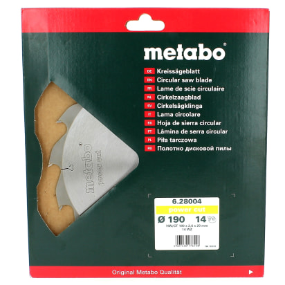 Lama circolare 190x20 14 denti - 2
