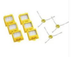 Juego de 6 filtros + juego de 3 cepillos laterales image