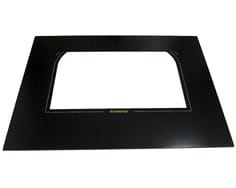 Vidrio exterior rústico negro image