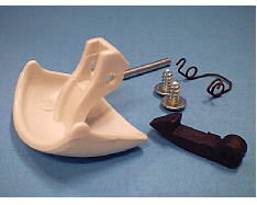 Asa de ojo de buey blanca image