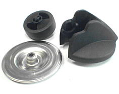 Ruota + supporto Hoover image