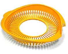 Cesta prensadora de cítricos amarilla image