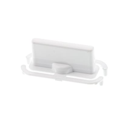 Botón blanco rectangular Diamond 140110394016 - 2