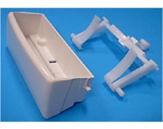 Maniglia per lavastoviglie bianca image