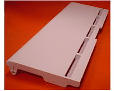 Porta del congelatore bianca image