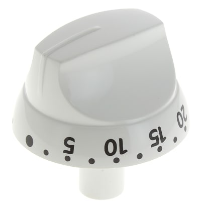 Pulsante timer bianco image