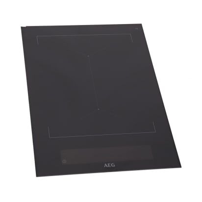 Dessus en verre noir 360x520mm 5551130163 - 2