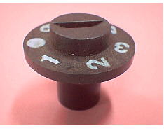 Pomo del termostato negro image