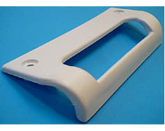 Maniglia bianca e=122 image