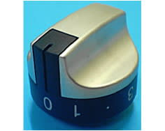 Manopola nera e grigia da 0 a 9 12h image