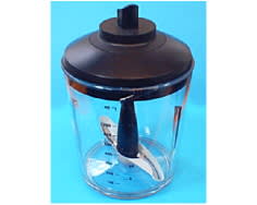 Bol + cuchillo + tapa image