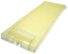 Porta del congelatore gialla image